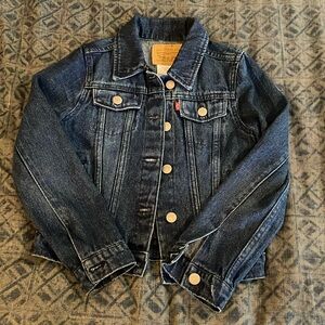 Girls size small Levi’s denim jacket
